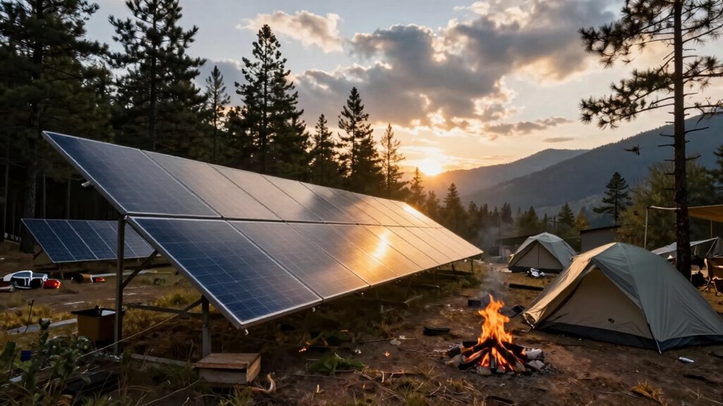 How Solar Panels Help Campsites Only When Expectations Match Reality 6 weather shadows maintenance challenges