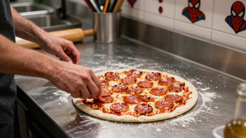 Little Caesars launches Webberoni Pizza for new Spiderman film