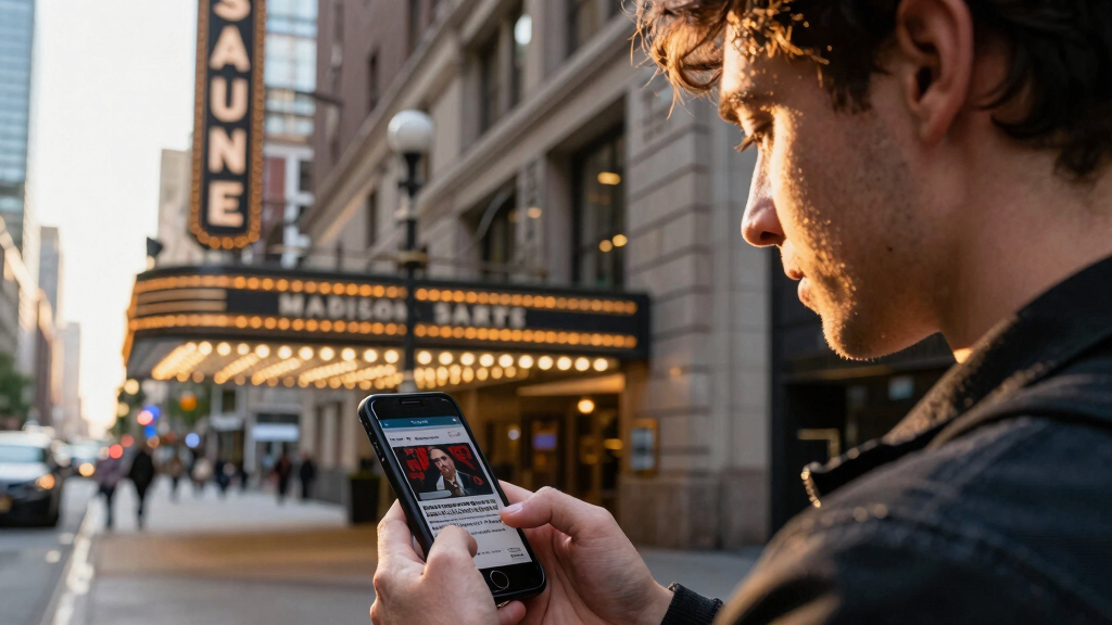 New York Prepares for an Event at M.S.G. Clues Point to You Know Who