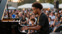 Blue Ivy Piano Jay Z Concert