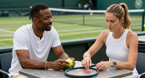 Chris Rock Enjoys Wimbledon with New Girlfriend Simone Henault
