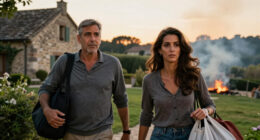 George and Amal Clooney Forced to Evacuate Home in France as Wildfires Burn