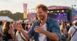 Prince Harry’s ‘goated’ moment at UK summer festival