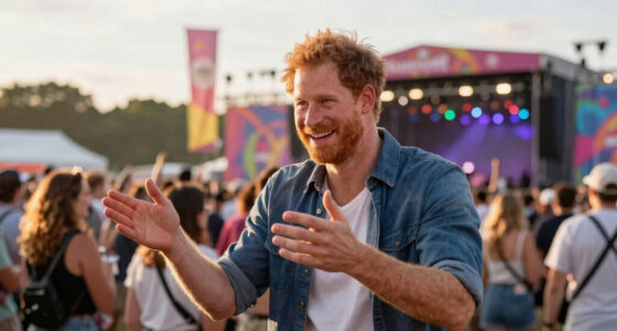 Prince Harry’s ‘goated’ moment at UK summer festival