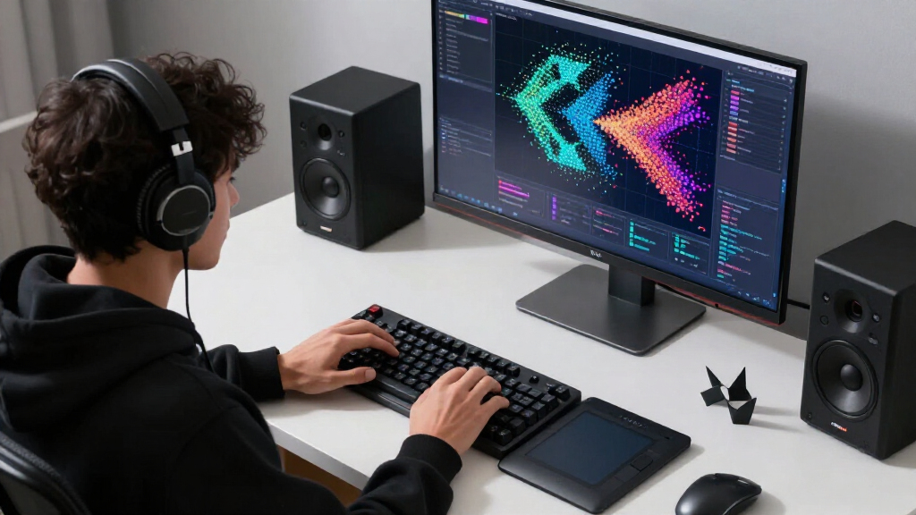 The Artistic Science Of Particle Geometry Mapping In AI: 'SINGULARITY'