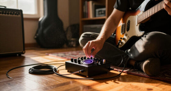 Guitar Amp And Effects Pedal Built On The Waveshare ESP32-S3-Touch-AMOLED-2.06
