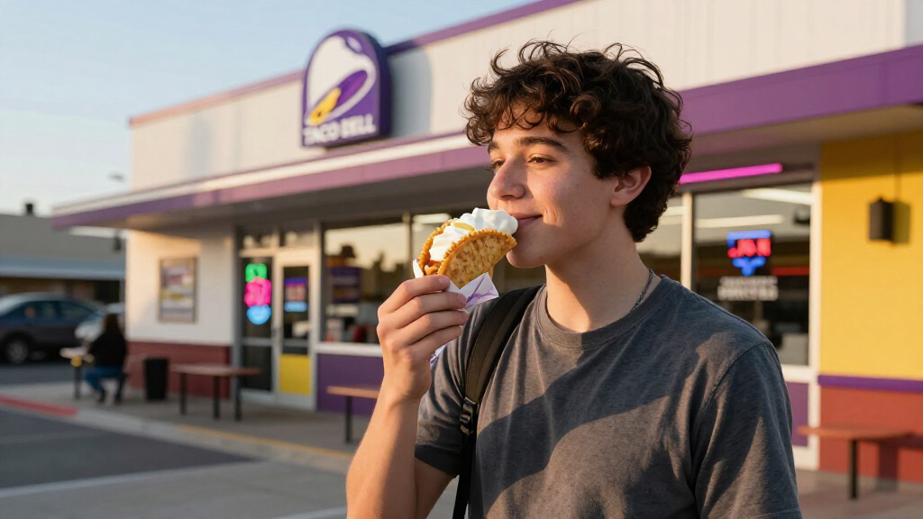 How Taco Bell's Ice Cream Taco Became A Trending Food Phenomenon