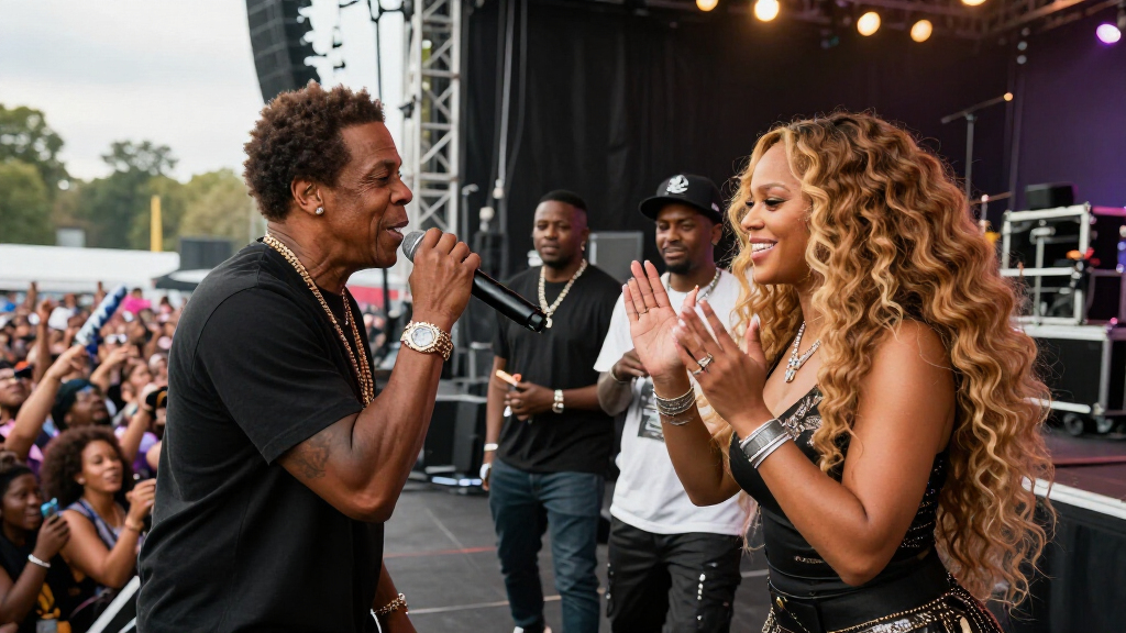 JAY-Z Brings Out Fugees, Celebrates Beyoncé’s Birthday At London 30Th Anniversary Show