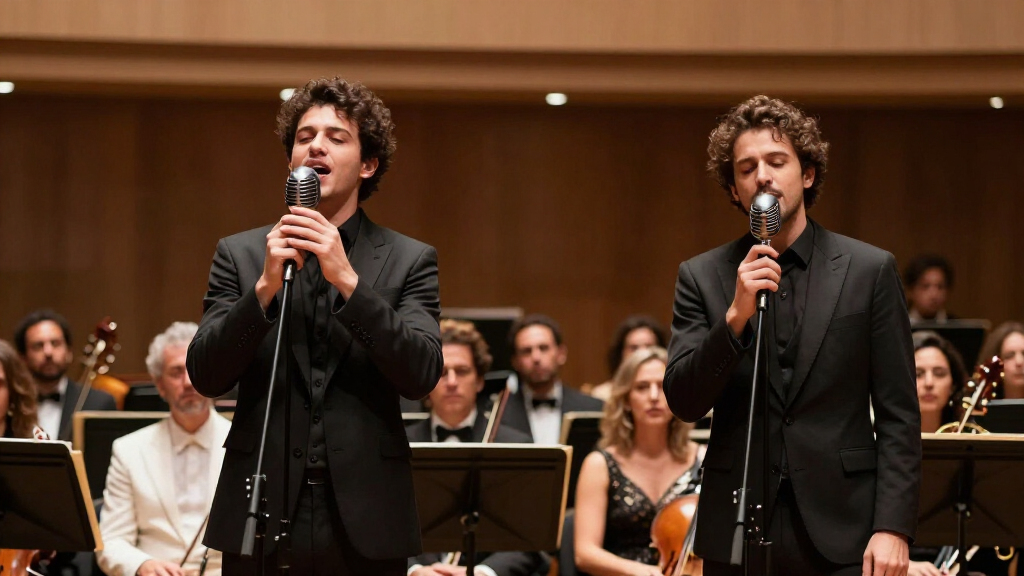 Juan Diego Flórez And Vincenzo Scalera Perform In São Paulo