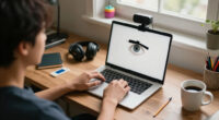 Stay Comfortable During Screen Time With A Webcam Eye Strain Tracker