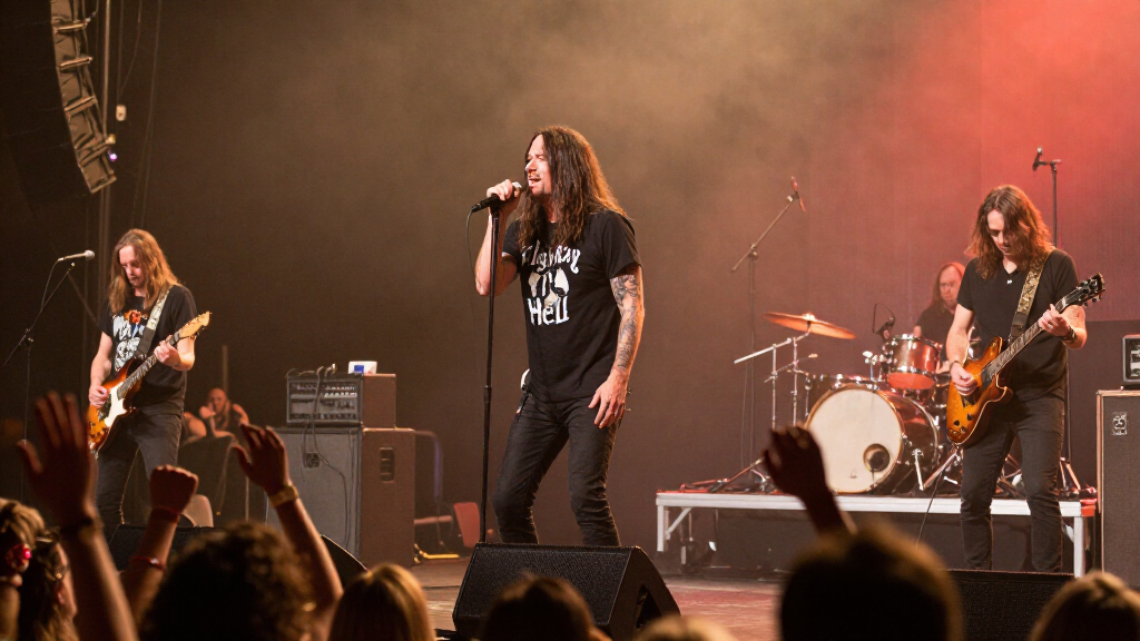 Dave Grohl Joins AC/DC For “Highway To Hell” In New Jersey