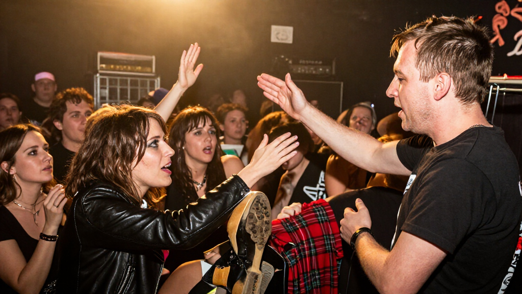 Sex Pistols Berate Dude For Infiltrating Women-Only Mosh Pit