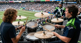 Tool’s Danny Carey And The Cult’s John Tempesta Perform With Seattle Seahawks Drumline: Watch