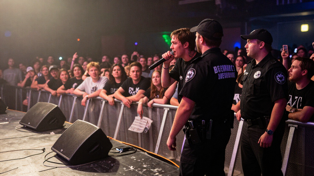 Turnstile’s Brendan Yates Ejects Security Guard Who Apparently Took A Swing At Fan: Watch