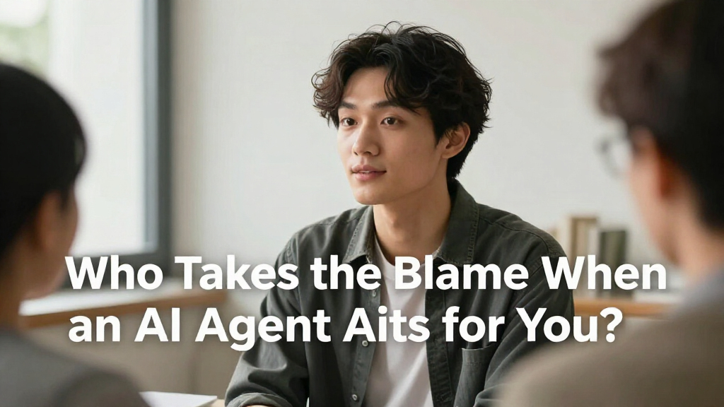 Who Takes The Blame When An AI Agent Acts For You?